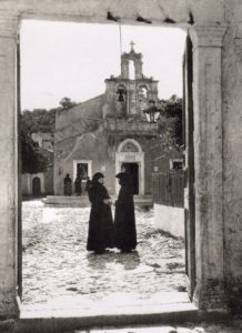 Entrée du Monastère en 1927